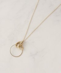 grove/グローブ grove アクリルビジューメタルリングネックレス/508462373