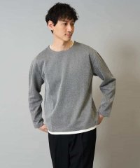 a.v.v (MEN)/【イージーケア毛玉になりにくい】シャンブレーフェイクレイヤードカットソー【洗濯機で洗える】/508338388