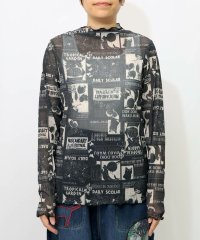 ScoLar/スカラー ScoLar ラメニットソー3柄展開インナーT/508462504