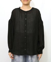 ScoLar/スカラー ScoLar パリ柄ガーゼ 2WAYシャツプルオーバー/508462520