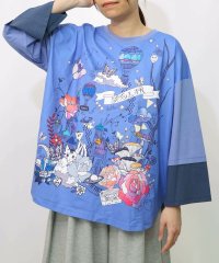 ScoLar/スカラー ScoLar メルヘンな街柄レイヤード風プルオーバー/508462525