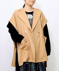 ScoLar/スカラー ScoLar リボン刺繍テーラードジレ/508462530