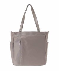 MK MICHEL KLEIN BAG/[2WAY]レザーパイピングナイロンスクエアトートバッグ/508462849