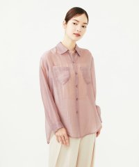 Sybilla/ポケットデザインシアーシャツ/508462850