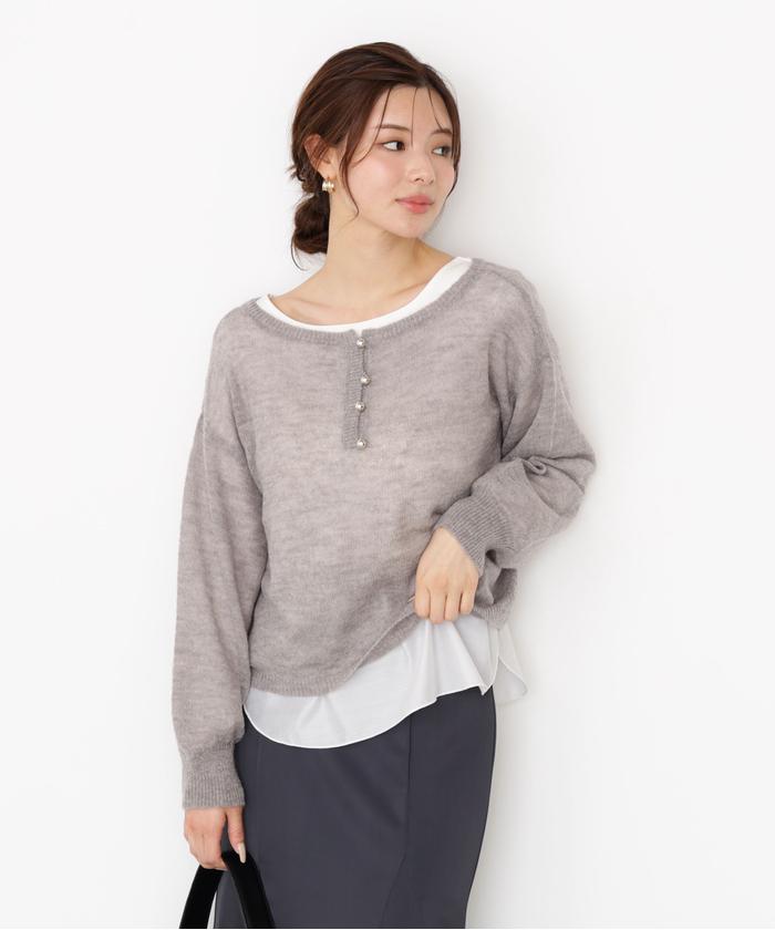 FASHION BODY booster 2パック　ファッションボディ 前後2wayエアリーウールニット(508464742) | プロポーション