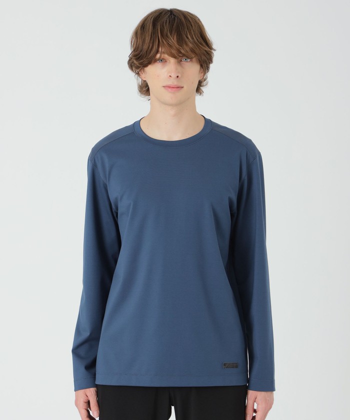 BLUE LABEL CRESTBRIDGE 長袖Tシャツ 38 BLUE LABEL CRESTBRIDGE フリルTシャツ 38 ブルー - メルカリ