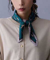 NICOLE white/プリーツスカーフ/508435321