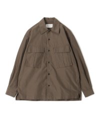 TOMORROWLAND MENS/コットンシルク ダブルポケット シャツブルゾン/508467685