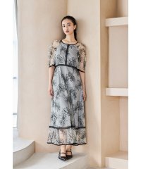 niana/ニアナ niana ドローイングフラワードレス パーティードレス オケージョンドレス 結婚式 二次会 同窓会 成人式 お呼ばれワンピース/508467922