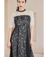 niana/ニアナ niana フラワーレースノットデザインドレス パーティードレス オケージョンドレス 結婚式 二次会 同窓会 成人式 お呼ばれワンピース/508467923