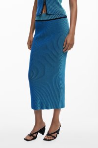 Desigual/デシグアル Desigual ミディ丈ストライプタイトスカート/508468101