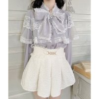 couture BY ROJITA/クチュールバイロジータ couture BY ROJITA ビット付きフレアショートパンツ/508469181