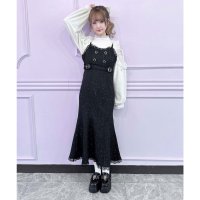 couture BY ROJITA/クチュールバイロジータ couture BY ROJITA ツイードマーメイドキャミワンピース/508469185