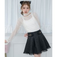 couture BY ROJITA/クチュールバイロジータ couture BY ROJITA キラキラツイードスカパン/508469186