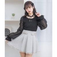 couture BY ROJITA/クチュールバイロジータ couture BY ROJITA キラキラツイードスカパン/508469186