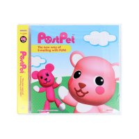 cinemacollection/シネマコレクション cinemacollection PostPet メモ帳 CD－ROM風メモ ライトピンク サンスター文具 メモパッド 伝言 キャラクター /508469828