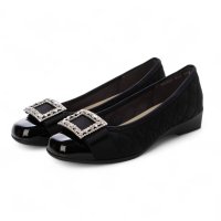 Bridget Birkin Walk/ブリジットバーキン ウォーク Bridget Birkin Walk キルティングビジューリボンウォーキングパンプス/508470123