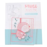 cinemacollection/シネマコレクション cinemacollection ドラえもん クリップ アクリルクリップ BLUE 藤子F不二雄 Green Flash 事務用品 アニメキ/508470380