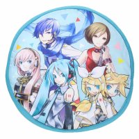 cinemacollection/シネマコレクション cinemacollection 初音ミク ラウンドクッション クッション 集合 インテリア キャラクター グッズ/508470412