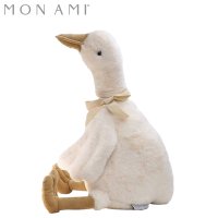 MON AMI/モナミ MON AMI ぬいぐるみ ガチョウ 鳥 ベビー キッズ 3歳から対応 赤ちゃん プル フロッピーグース ST1075/508471183