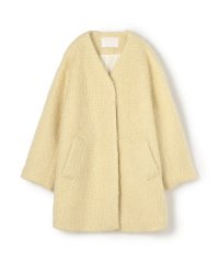 Ballsey/フラッフィーシャギー Vカラーミドルコート/508472606