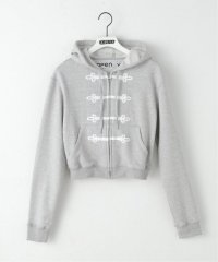PULP/【Geek Office / ギークオフィス】OPEN YY Knitted LOOP BUTTON EFFECT HOODIE/508472629