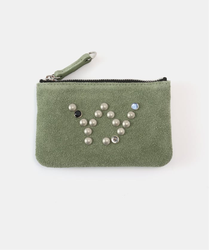 小物 [OPEN YY] STUD CHAIN WALLET OPEN YY / オープンワイワイ】HEART STUD CHAIN WALLET