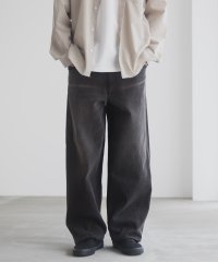 MAC HOUSE/マックハウス Mac－House 毎日はきたくなるデニム「マイデニ」 バレルレッグ ワイドパンツ/508473492
