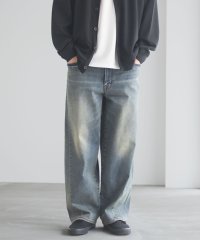 MAC HOUSE/マックハウス Mac－House 毎日はきたくなるデニム「マイデニ」 バレルレッグ ワイドパンツ/508473492