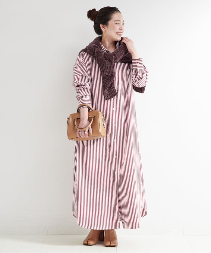 ベビー服5点セット(ワンピース2点/ブラウス/カーディガン/ニット帽) 1248-top.jpg