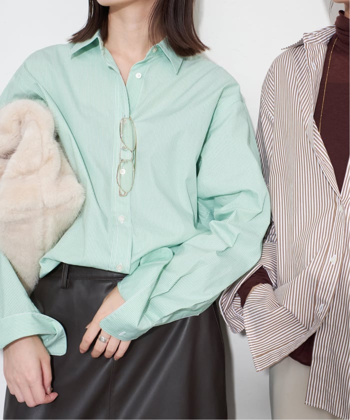 トップス SLOBE IENA HAPPYCOLOR SHIRT WEB限定/追加予約》HAPPYCOLOR SHIRT(508474518) | スローブ