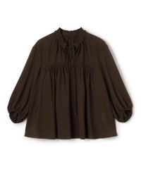 Ballsey/シアートロピカル ボリュームギャザーブラウス/508474623