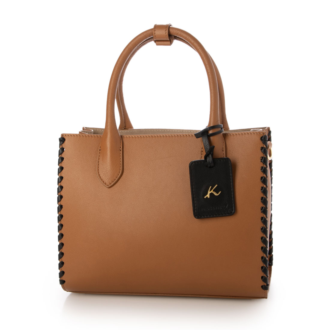 Y2K Dolce&Gabbana 本革メッセンジャーバッグ ブラウン 茶色 Never mind the XU / Chikashitsu+（ネバーマインド ザ エックス