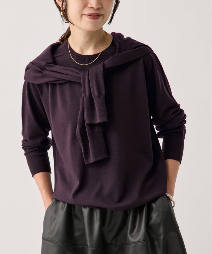 予約》GLOW wool crew knit(508477590) | ヴェルメイユ パー