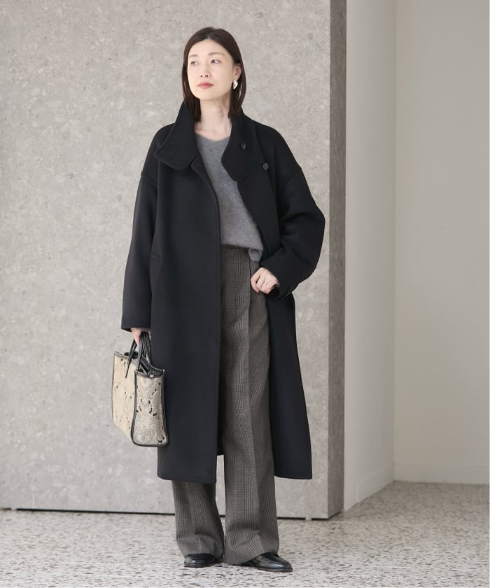 N♡MANTECO GIOLICA スタンドショートコート　2024AW JOURNAL STANDARD L'ESSAGE｜《予約》MANTECO GIOLICA スタンド