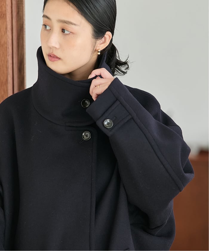 ジャーナルスタンダード レサージュ　スタンド ショート コート　MANTECO ジャーナルスタンダード レサージュ JOURNAL STANDARD L'ESSAGE