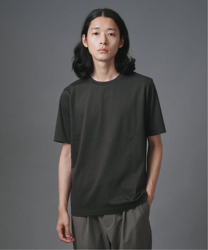 BEARDSLEY 半袖シャツ（ブラック） 2023SS ビアズリー BEARDSLEY 刺繍入 ポケット付 ワイド