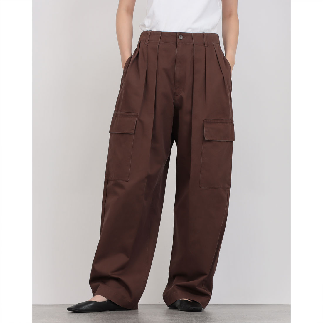 CLANE クラネ 新品紙タグ付き タックワイドパンツTUCK PANTS クラネ正規品❗️新品紙タグ付き⭐️タックワイドパンツTUCK