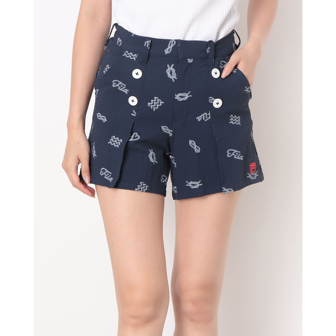 FILA - 今季フィラ Fila ショートパンツ ブルー系VL2535 L 楽天市場】『即日出荷』フィラ FILA テニスウェア レディース