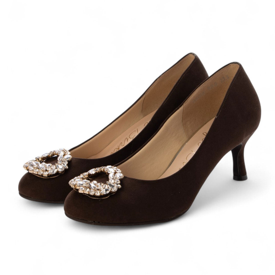 【新品】Bridget Birkin ビジューモチーフポインテッドパンプス 2025春夏新作【Bridget Birkin Walk】ビジューモチーフポイン