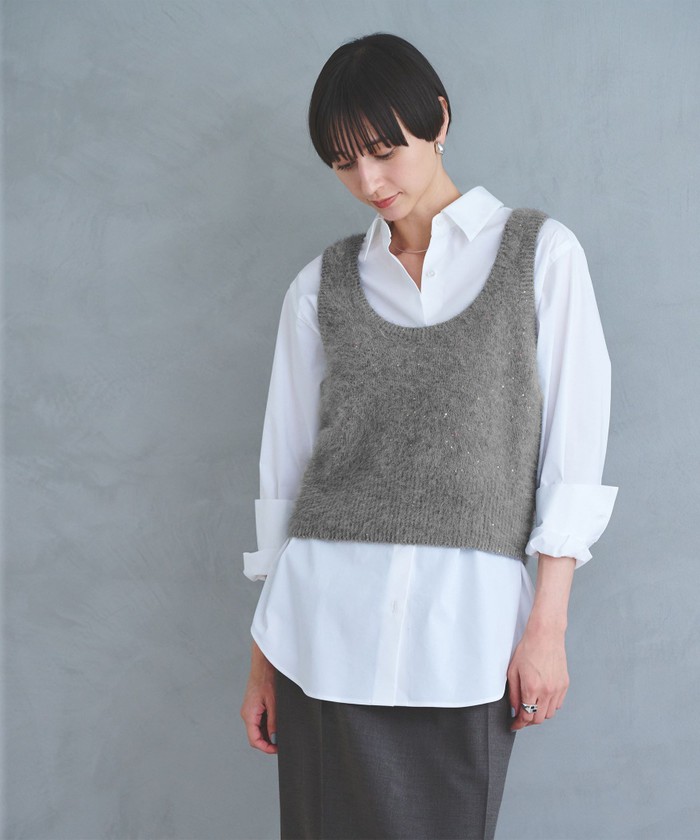 お値下げ新品☆素敵ユナイテッドアローズのベスト ユナイテッドアローズ(UNITED ARROWS) | ベスト・ジレ/トップス