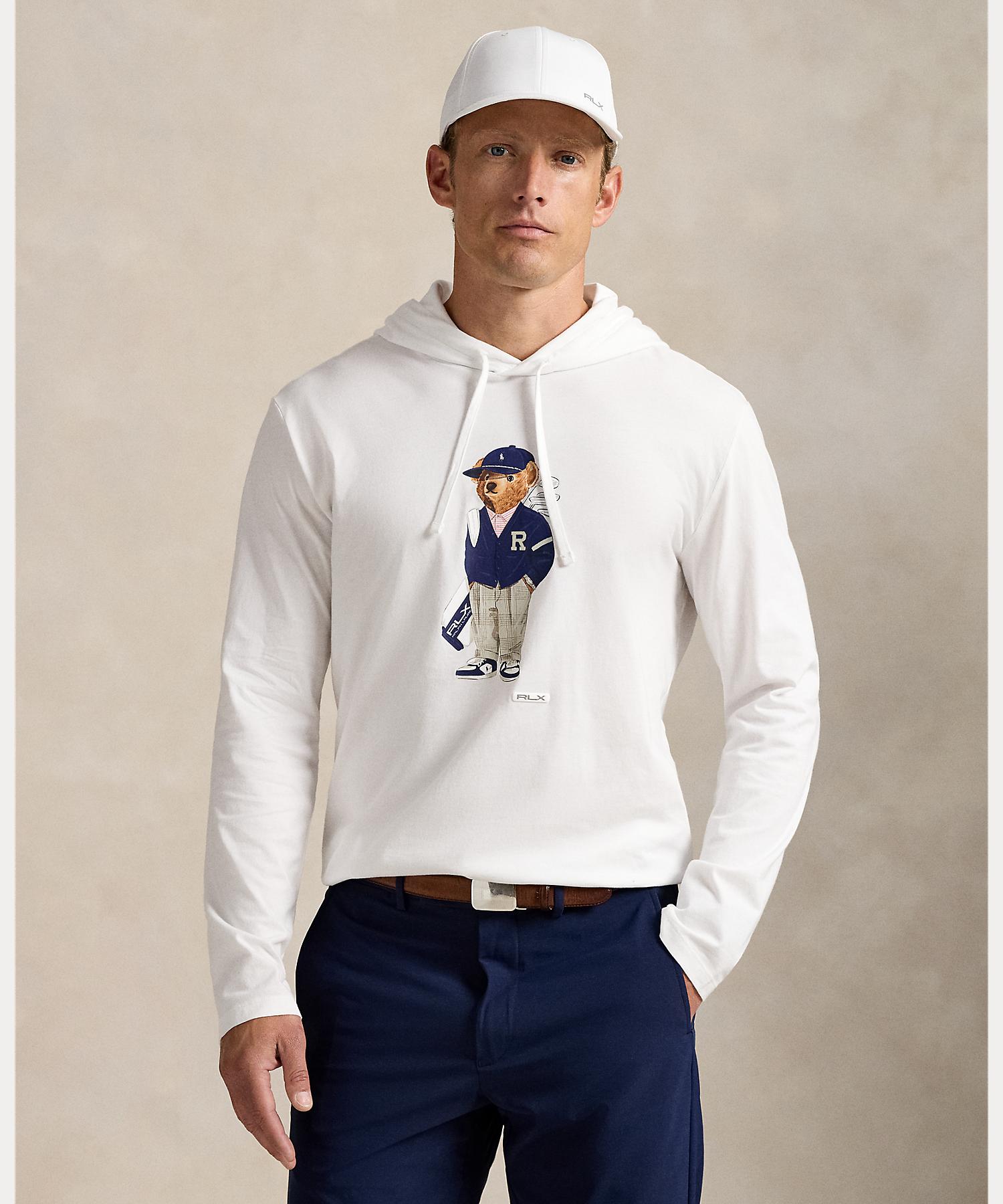 @Keitooo様★アールエルエックス ゴルフ　RLX リラックスPOLOベア RLX）Polo ベア ジャージー フーデッド Tシャツ(508450302