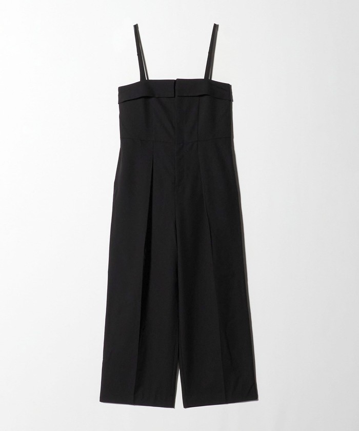 BEAUTY&YOUTH UNITED ARROWS ジップオールインワン WEB限定】ドレープツイルオールインワン ウォッシャブル