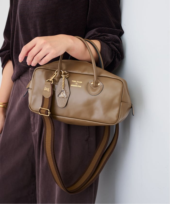【未使用】ヤングアンドオルセン CHARM WIDE　BOTTLE BAG FRAMeWORK｜≪追加≫YOUNGOLSEN /ヤングアンドオルセン 別注
