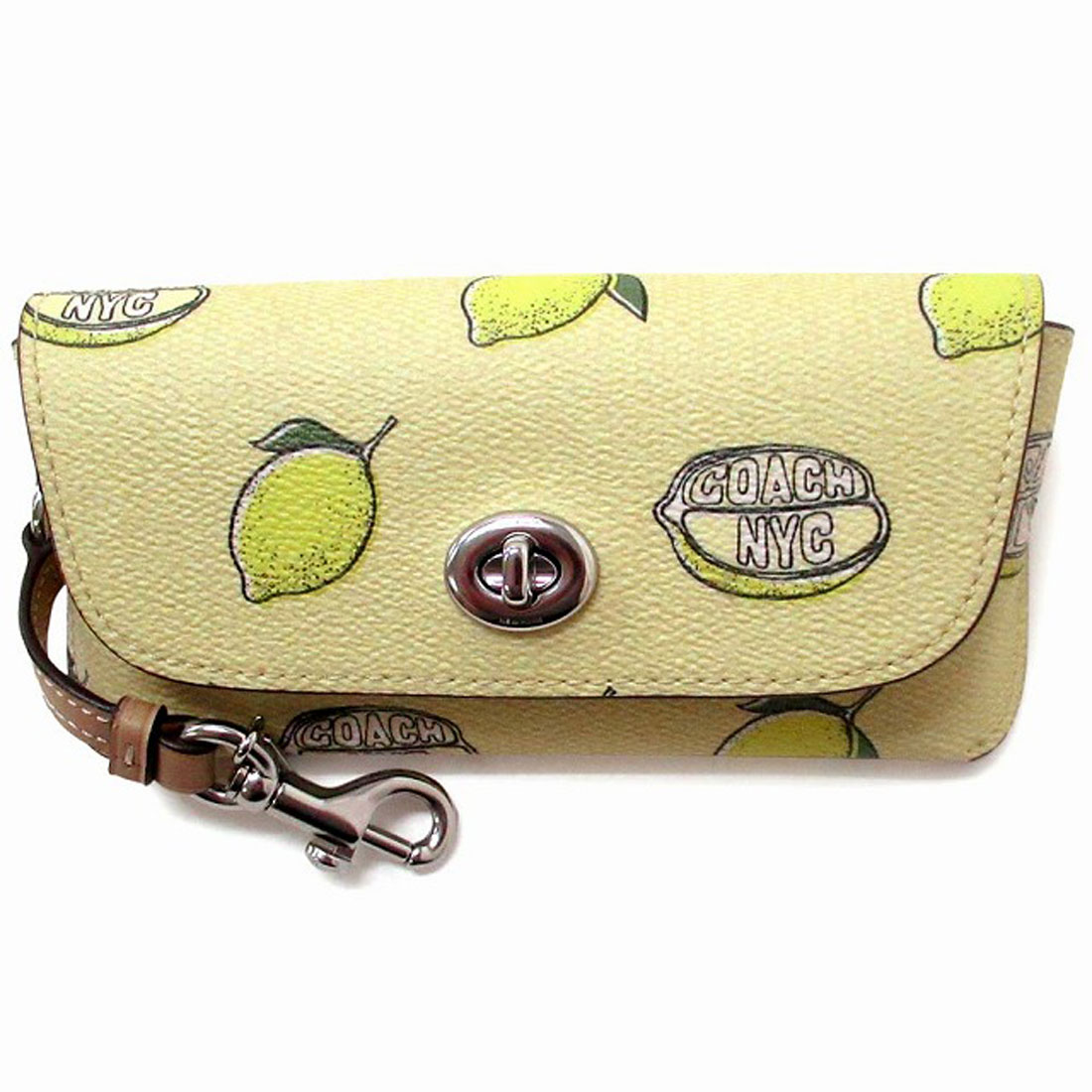 コーチ coach 柄ワンピース レディース イエロー サイズS コーチ COACH コーチ COACH アウトレット レモン れもん