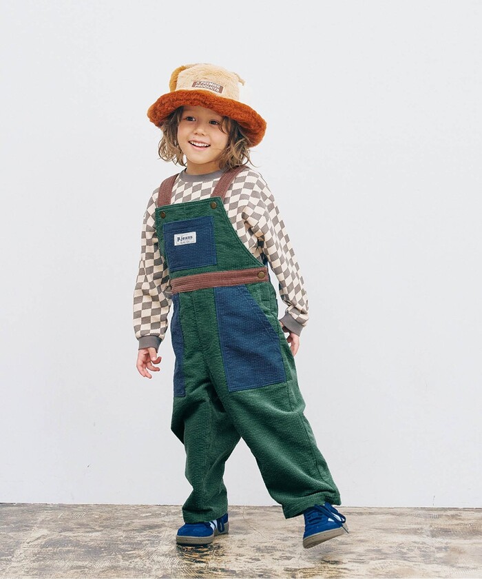 Soor Ploom コーデュロイオーバーオール マルチカラーコーデュロイオーバーオール(508153211) | ピー