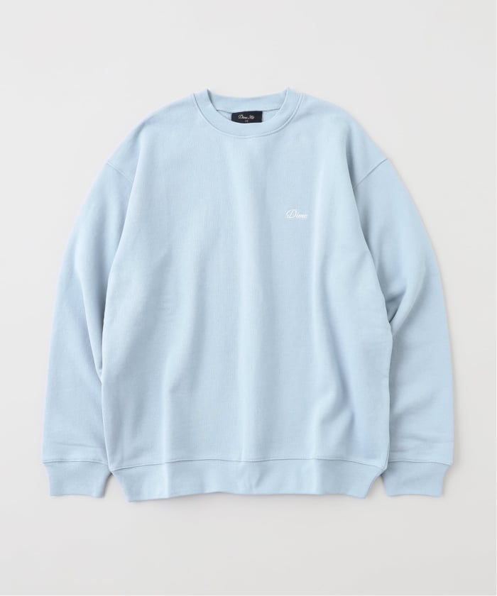 DIME スウェット DIME / ダイム CURSIVE SMALL LOGO クルーネックスウェット