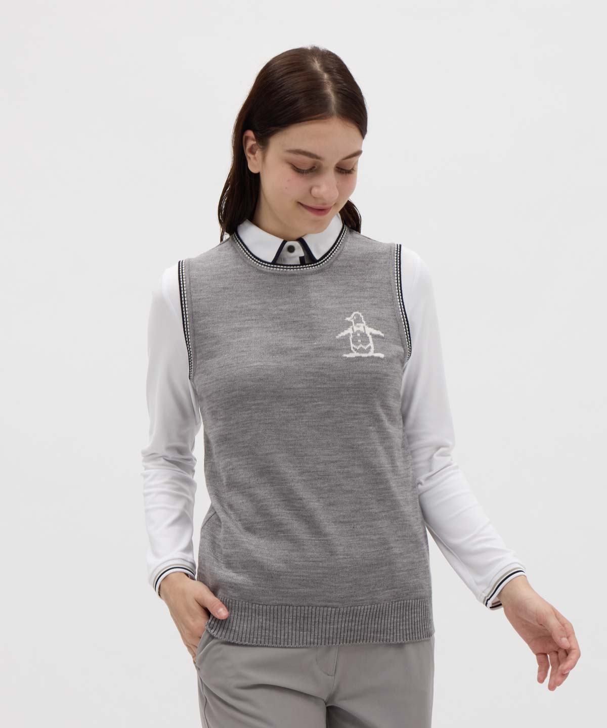 Munsingwear - coco 中古 マンシングウェア Munsing wear レディース パンツ 13号  ベージュ  薄手 シンプル coco 中古【値下げ】マンシングウェア Munsing レディース