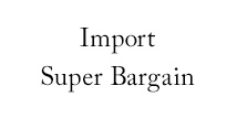 Import Super Bargain（インポートスーパーバーゲン）